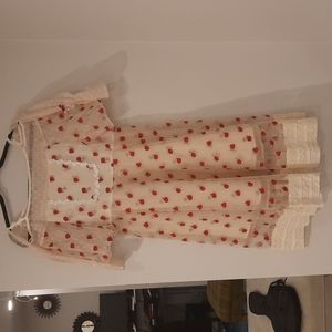 CottageCore Rose Dress
